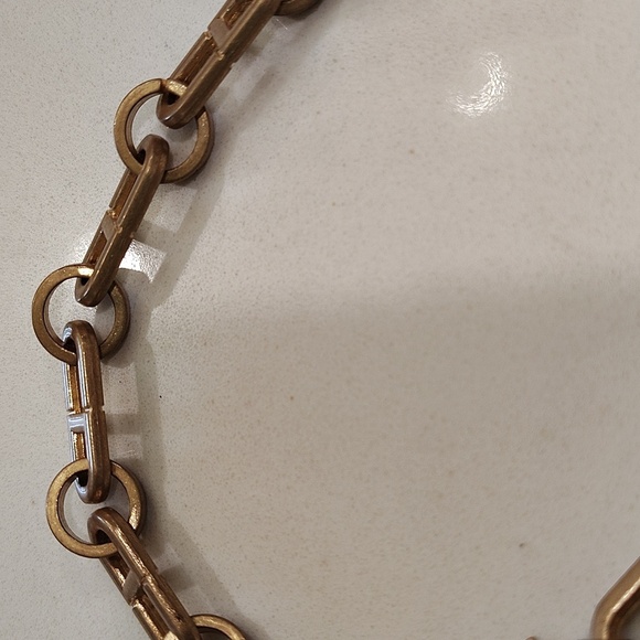 Link Necklace Gold Plated Chain 17" With Extender - Picture 3 of 7